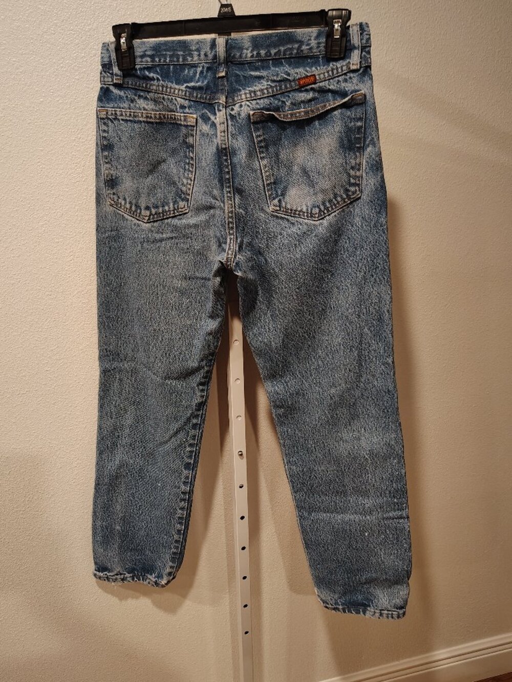 Rustler Men's Work Jeans Size 33 x 32 Cotton Denim